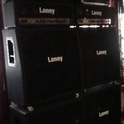 Laney GH 100 TI Amplifier Stack