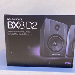 M-Audio BX8 D2 Studio Monitors 