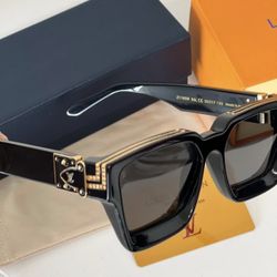 Louis Vuitton Millionaire Gold Sunglasses black EyewearBrand New 