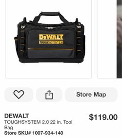 DEWALT TOUGHSYSTEM 2.0 22 in. Tool Bag