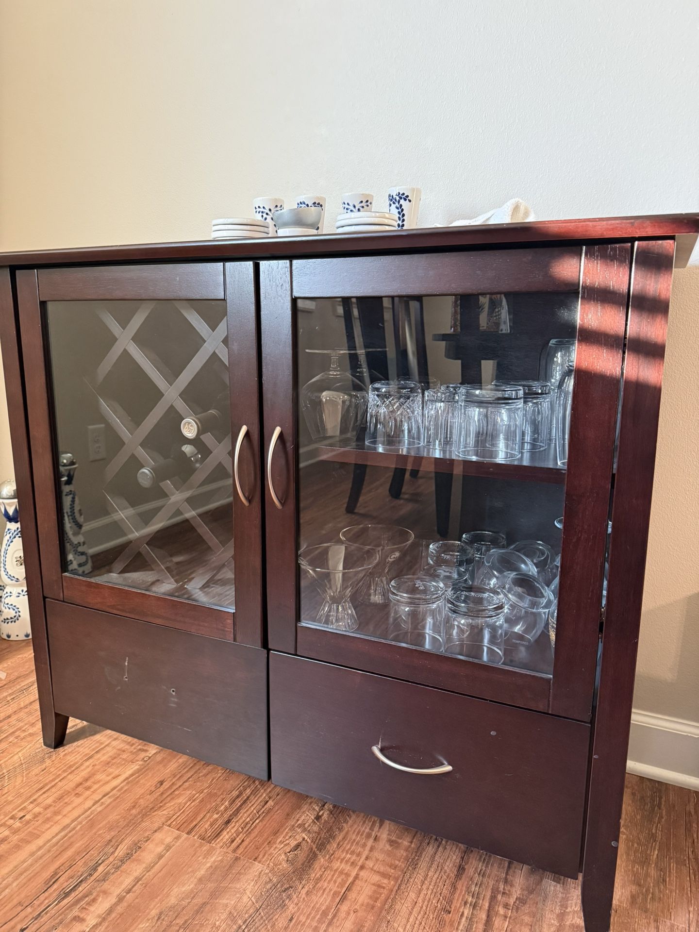 Wooden Bar Cabinet