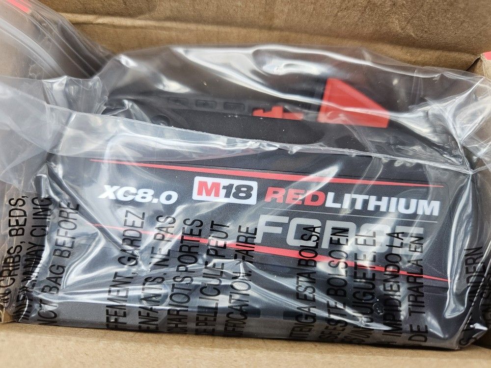 Milwaukee
M18 REDLITHIUM FORGE XC 8.0 Ah Battery Pack (firm 140.00)