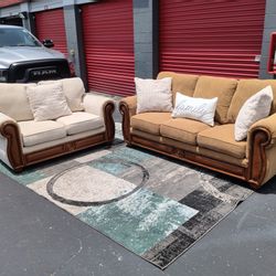Couch and Loveseat 