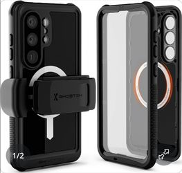 Ghostek Nautical  Black Matte Waterproof Case for Samsung s26 ultra
