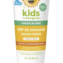 Baby Sunscreen SPF 50 Mineral