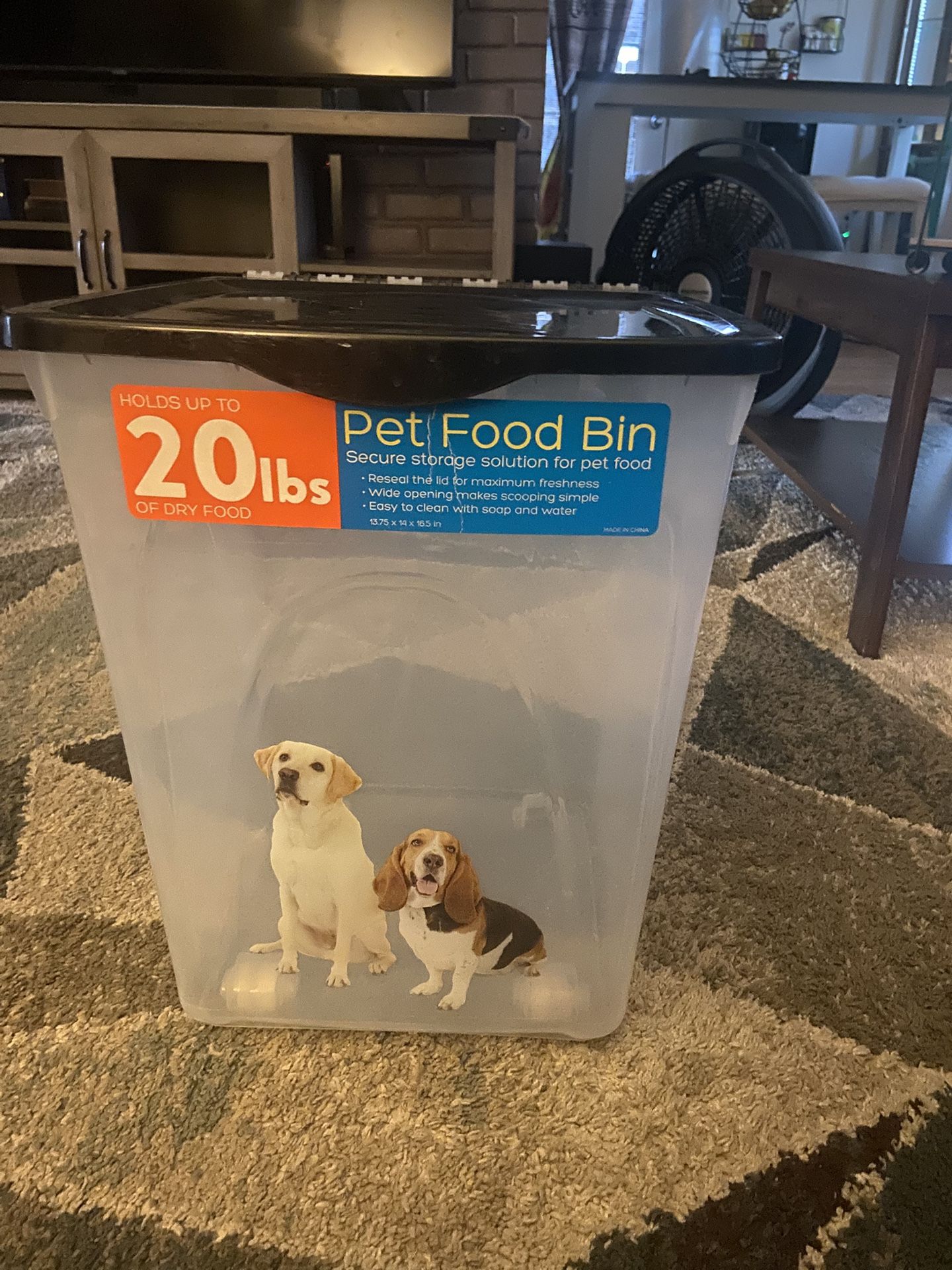 Pet Food Bin