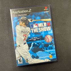 MLB 10 The Show PlayStation 2 PS2 Complete W/Manual - TESTED