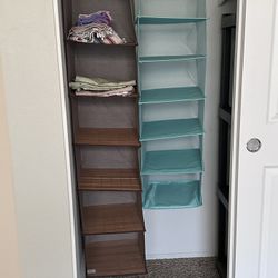 Hanging Shelves For The Closet - 2 For Just  $14.99