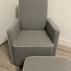 Chair And Foot Stool 