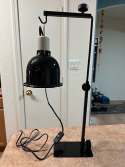 Terrarium/Heat Lamp with Stand