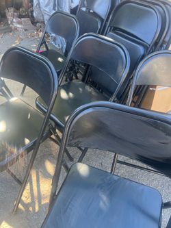 Folding chairs