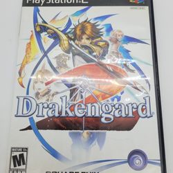 Drakengard 2 Square Enix Ubisoft PS2 Sony Playstation 2