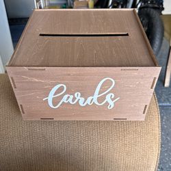 Rustic Card Box 