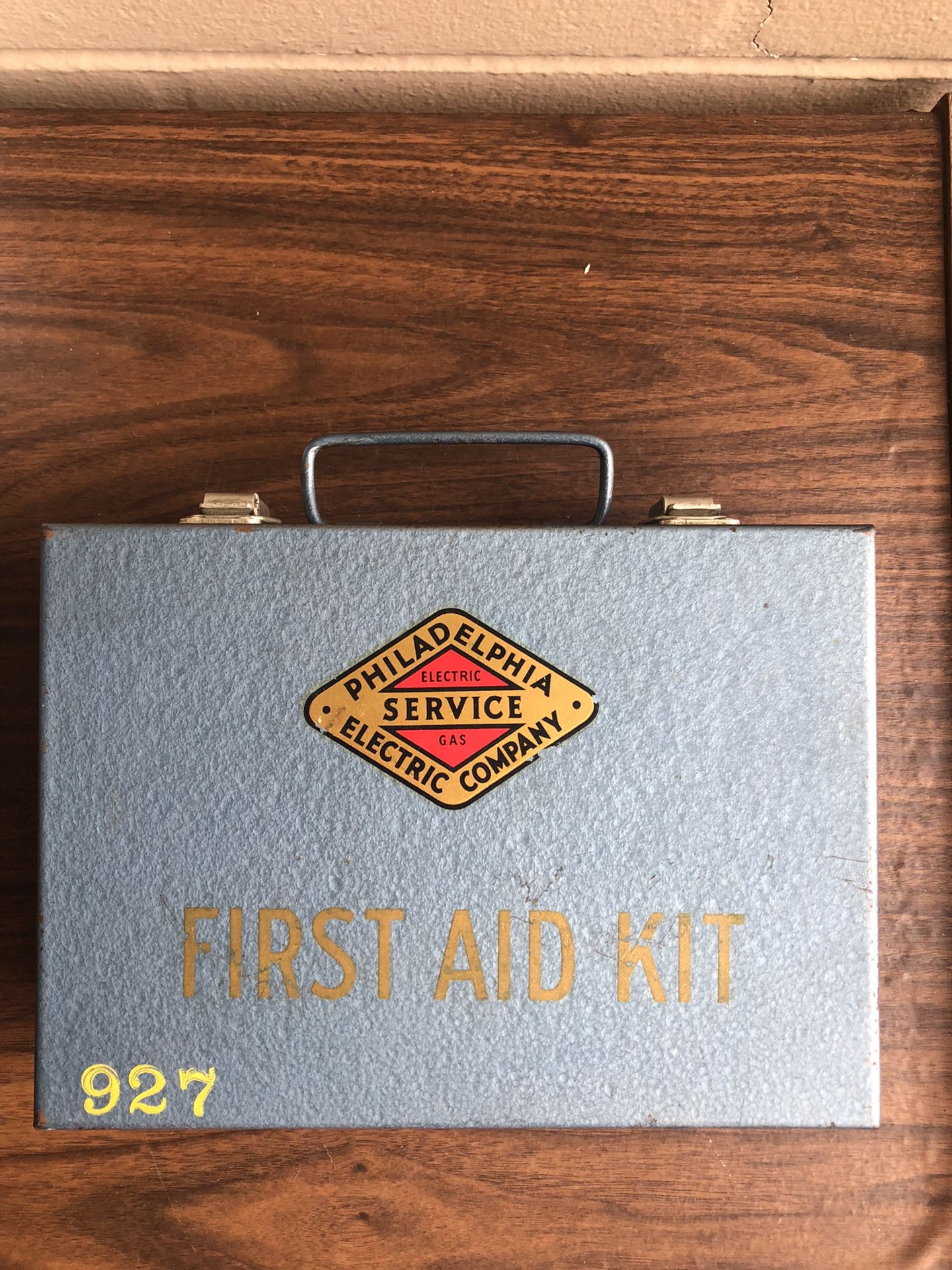 Vintage Philadelphia Service Electric Company First Aid Kit with Contents