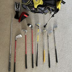 Kids Golf Club With Bag For Sale 
