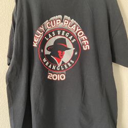 Las Vegas Wranglers Hockey 2010 Playoffs T-short