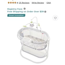 Fisher price bassinet smart connect hot sale