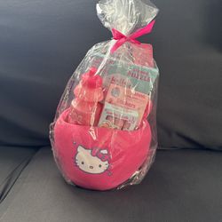 Hello Kitty Plush Easter Basket