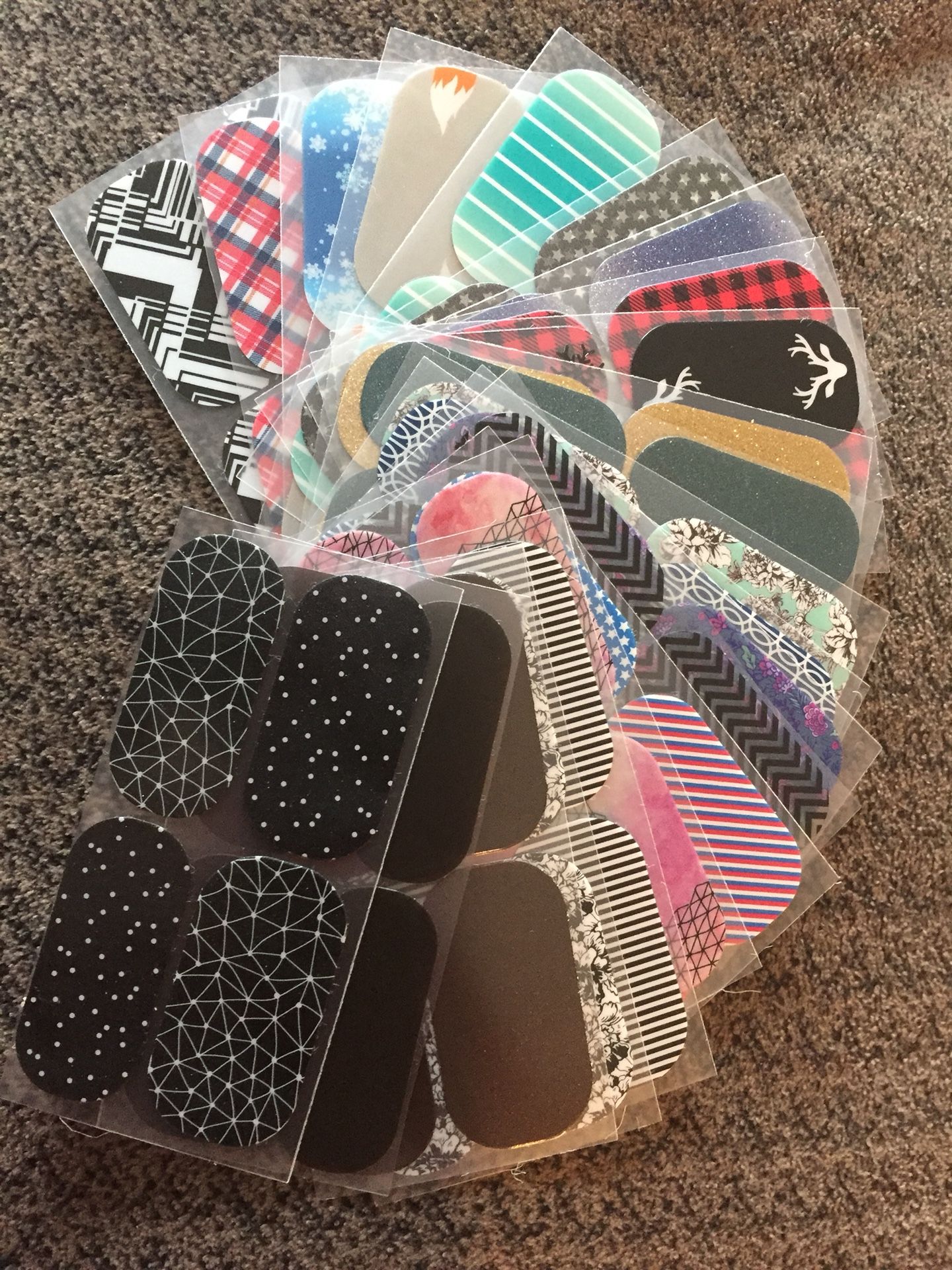 Jamberry Nail Wrap - 22 pedi packs