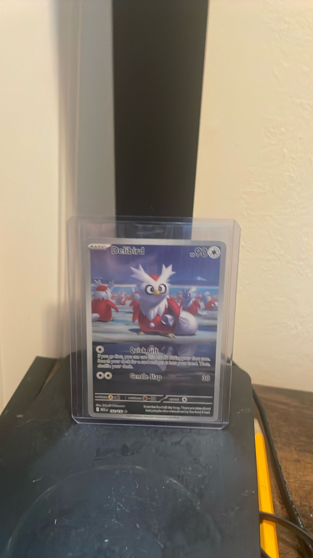 Delibird Illustration Rare 152/132 From Pokemon TCG: Mega Evolution