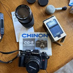 Chinon 35mm Camera & Accessories
