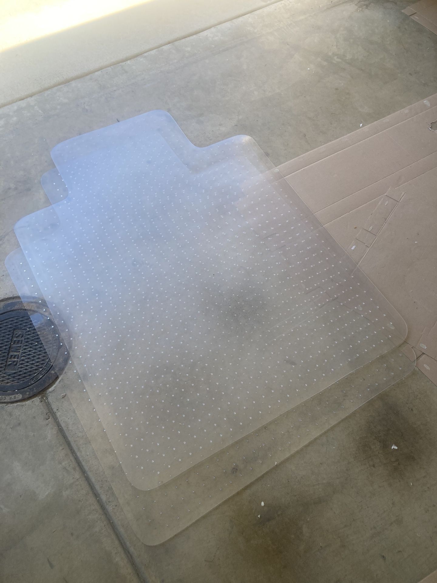 2 Spiky Computer Chair Pads For Carpet
