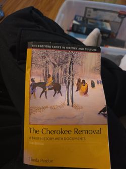 The cherokee removal