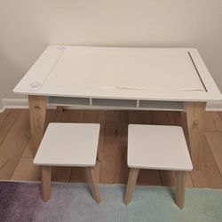 Kids Arts And Crafts Table