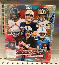 2026 Topps Bowman Football Mega Box - Factory Sealed (Arch Manning 1st Bowman)