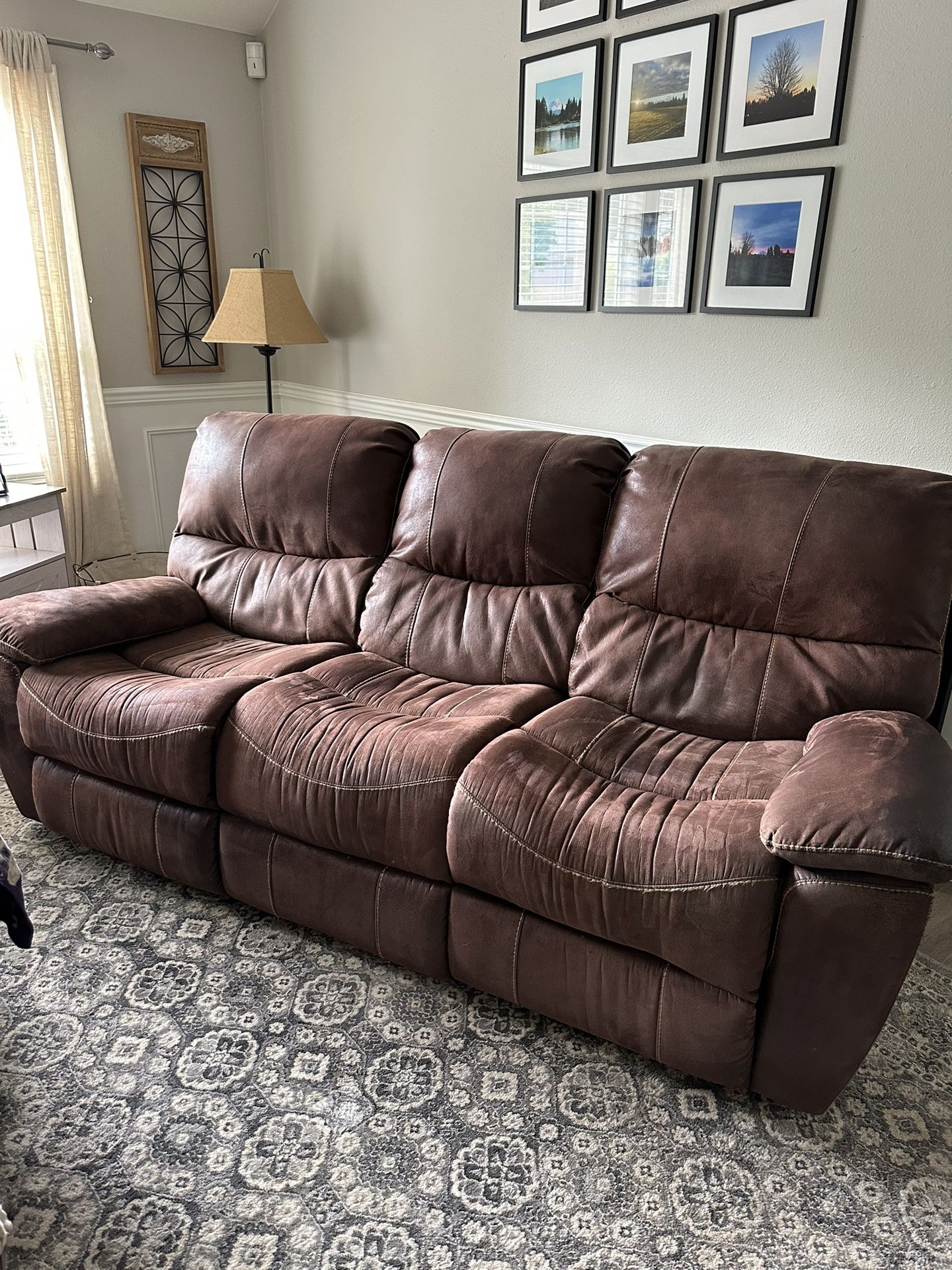 Recliner Sofa And Chair