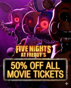 50% Off All Cinemark Movie Tickets