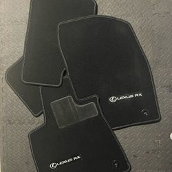Lexus RX350 / RX450H 2016-2021 PCS 4 Black Floor Mats PT(contact info removed)1-00 Genuine OEM