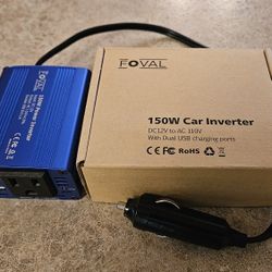 FOVAL 150W Power Inverter for Vehicles