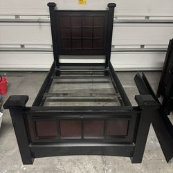 twin size bed frame (have 2)