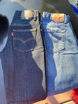 Boy Levi jeans size 10 and 12
