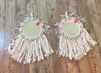 Macrame Wall Mirror