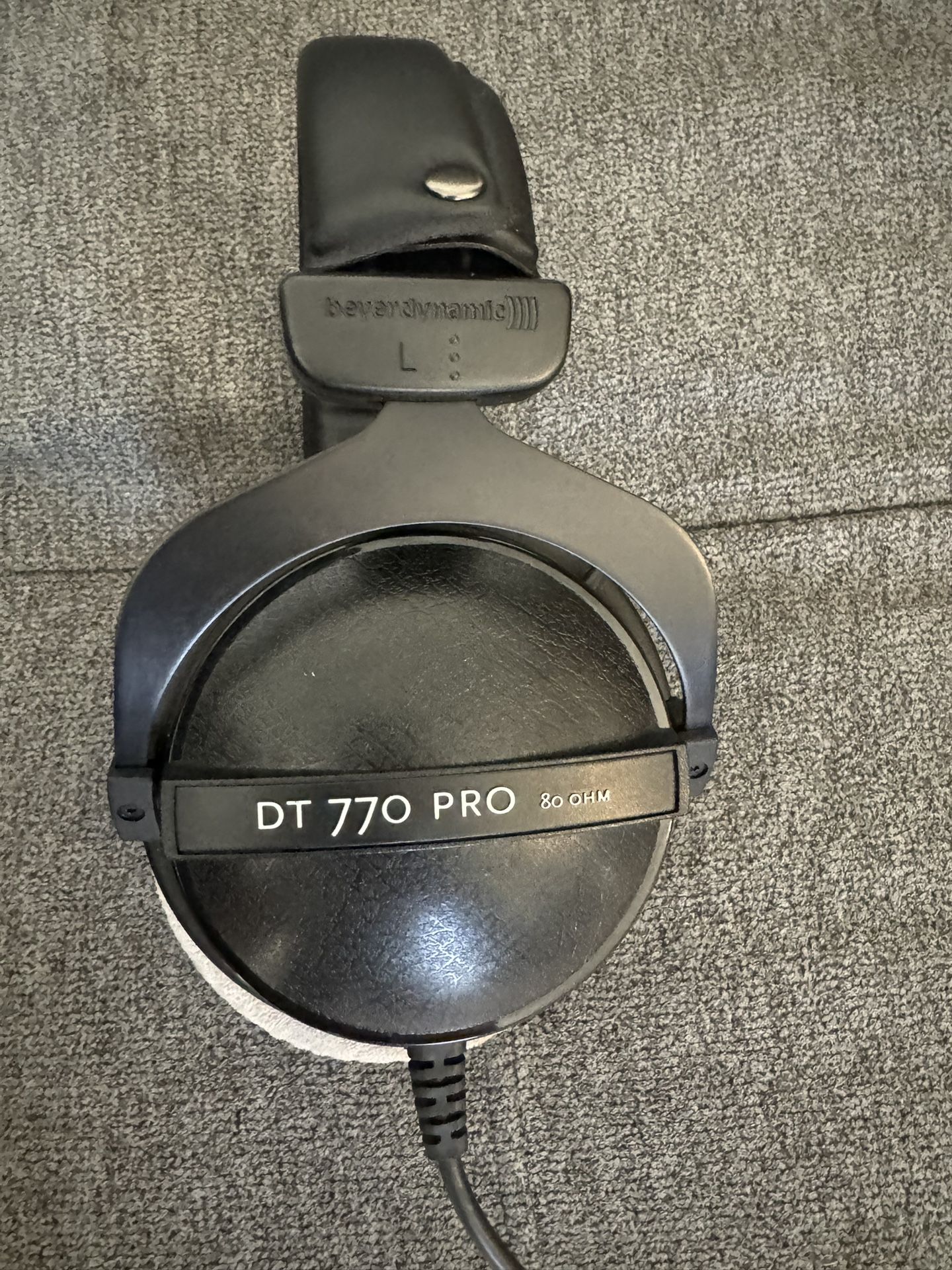 Beyerdynamic DT 770 Pro Headphones (80 ohm) w/ Soft Case