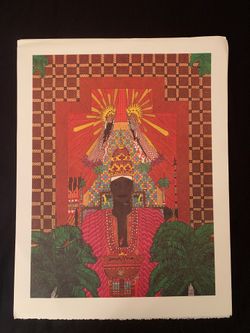 Chango Alberto De Pozo Limited Edition Lithograph