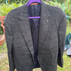 Crémieux Wool–Bamboo Sport Coat 48R • Made in Canada