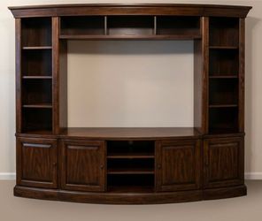 Wooden Wall Entertainment Center