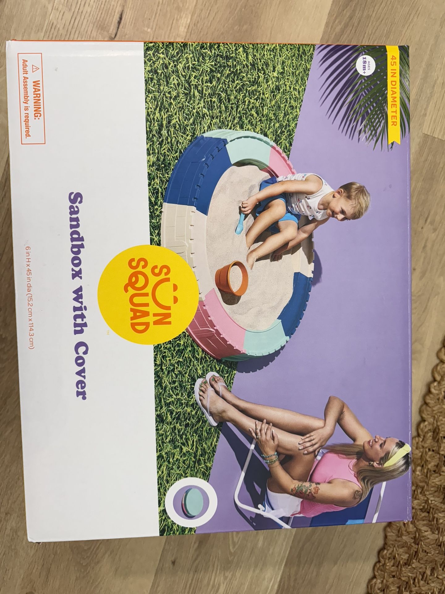 Sandbox With Cover New In Box
