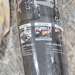 45 x 93 inch heavy duty cushioned mat for exercise, under rug, kids play time, etc.