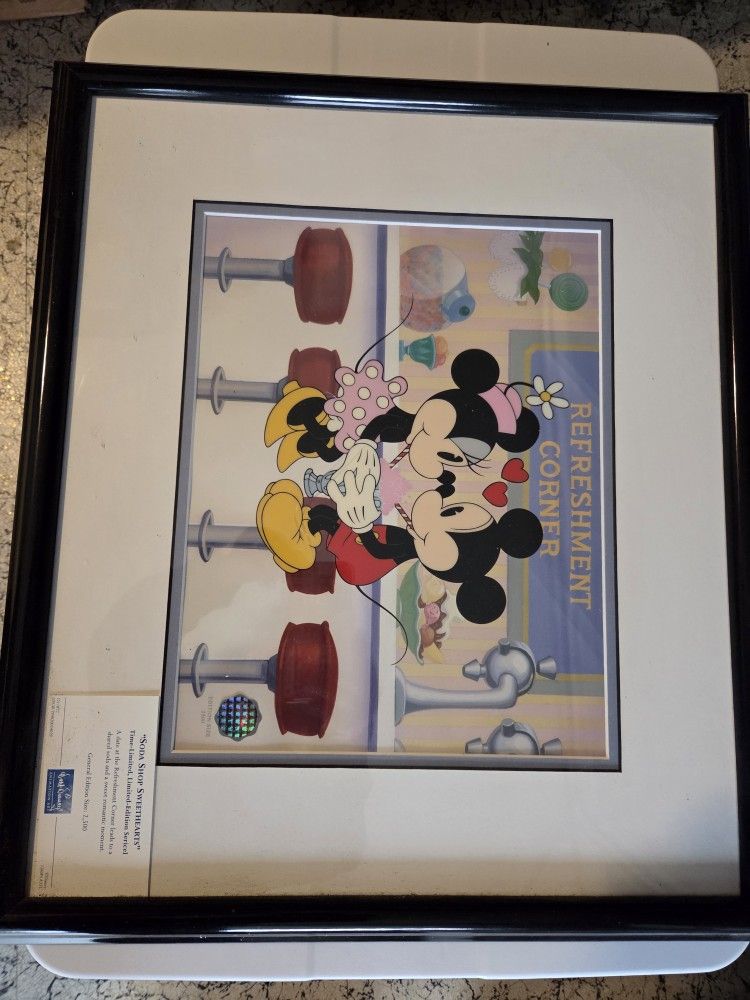 Disney Collectible Soda Shop Numbered