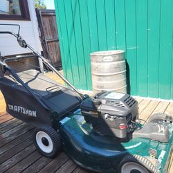 Wide Cut Lawnmower