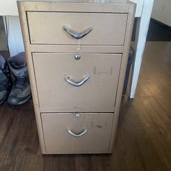 Vintage metal filing cabinet for sale deals