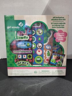 Girl Scouts All Inclusive Shadow Box Kit Scrapbook Memories Keepsake Collectible