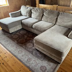 Couch w/ Double Chaise Lounge