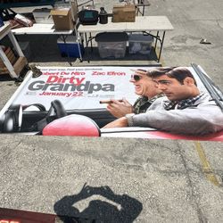 Dirty Grandpa Banner Vinyl