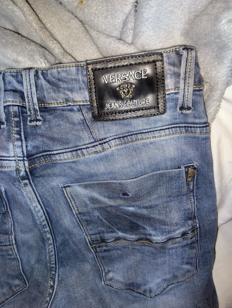 Authentic Versace Jeans And Jimmy Choo Handbag