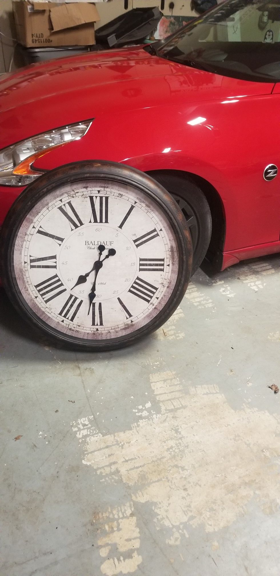 Baldauf clock from ...lowes..